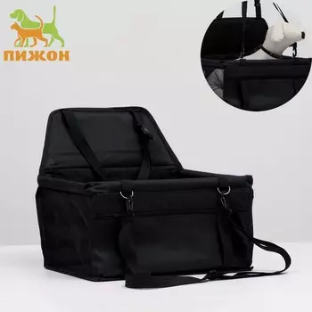 Автокресло для животных 40*30*25 см, черное