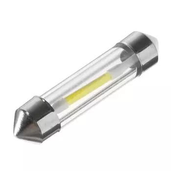 Автолампа светодиодная c5w, 12 в, 2 сов, 39 мм, 2.5 вт, свет белый