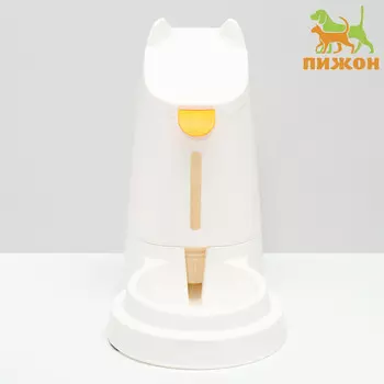 Автопоилка 3.8 л, нескользящие ножки, белая