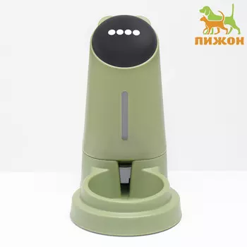 Автопоилка 3.8 л, нескользящие ножки, зеленая