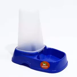 Автопоилка/автокормушка с мерным делением, 1.3 л, синяя