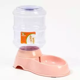 Автопоилка, контейнер 3,5 л, розовый