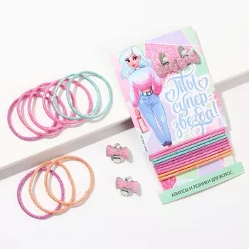 Аксессуары для волос c бижутерией