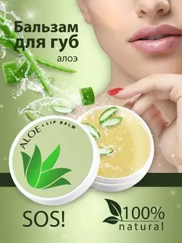 Бальзам для губ lip balm aloe