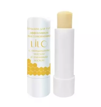 Бальзам для губ Восстановление с миндальным и пчелиным маслом