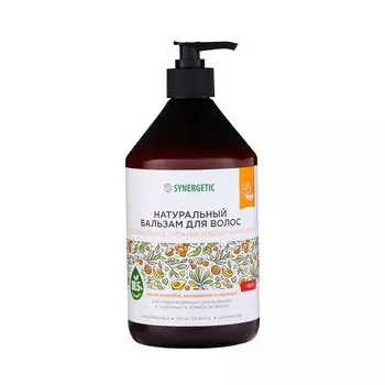 Бальзам натуральный для волос synergetic максимальное питание и восстановление, 750 мл