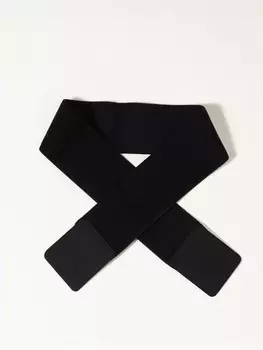 Бандаж на голеностоп, с липучкой, 605 см, черный