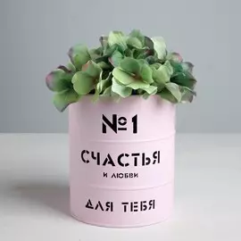 Банка-бочка, розовая