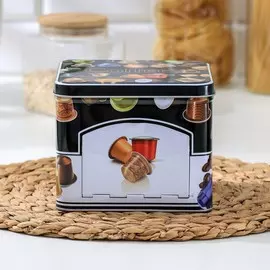 Банка для капсул кофемашины coffee, 1710 см, цвет черный