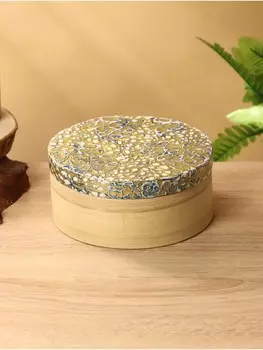 Банка для сыпучих продуктов, 16166.5 см, бамбук