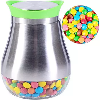 Банка стекло+метал 1л