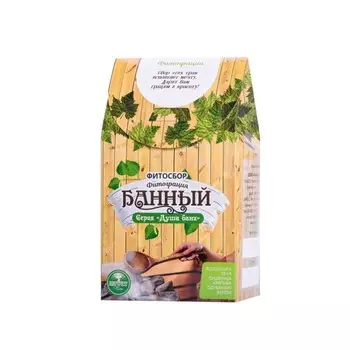 Банный фитосбор "Душа бани" "Фитограция", для снижения веса