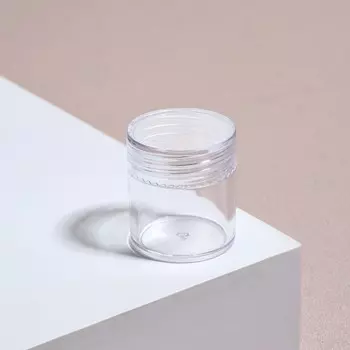 Баночки для хранения, 3 шт, 6 мл, цвет прозрачный