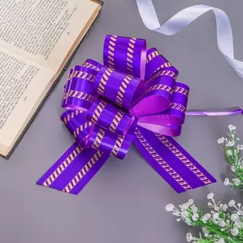 Бант - шар №5, фиолетовый