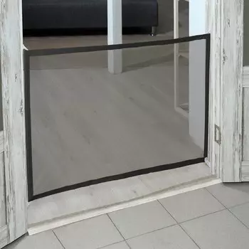 Барьер-сетка для животных на проемы, 187 х 74 см, черный