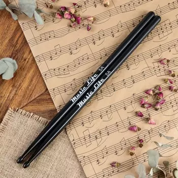 Барабанные палочки music life, 5a, нейлон, черные