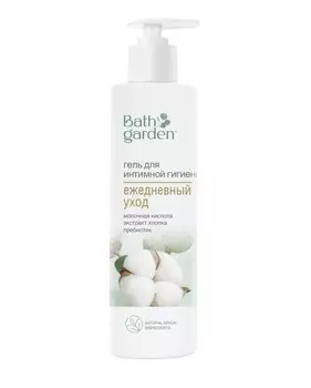 BATH GARDEN Гель для интимной гигиены Ежедневный уход, 300мл