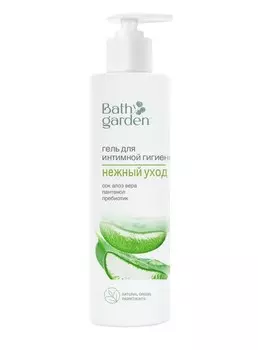 BATH GARDEN Гель для интимной гигиены Нежный уход, 300мл