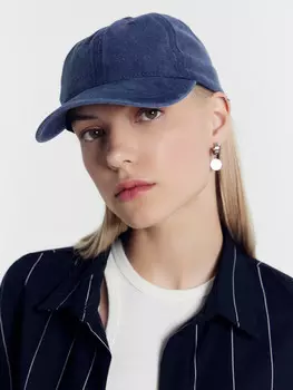 Бейсболка женская в синем цвете