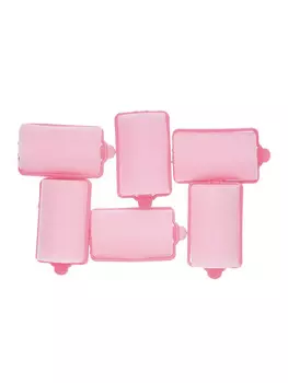 Бигуди Поролон РОЗОВЫЕ 6шт