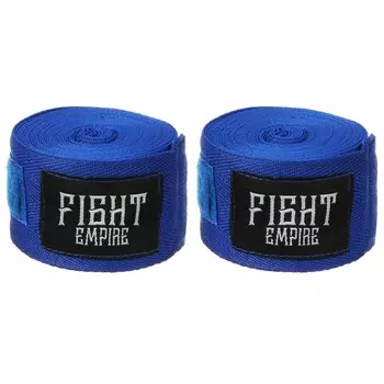 Бинт боксерский fight empire 5 м, цвет синий