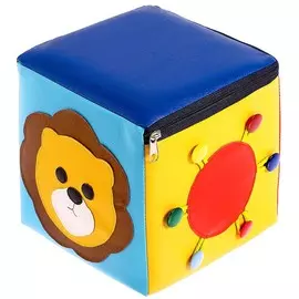 Бизикубик развивающий тактильный