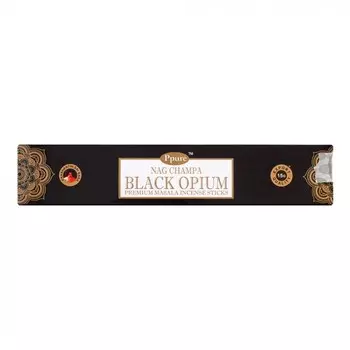 Благовония аромапалочки Черный опиум уп-12 шт 15г