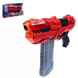 Бластер violent, стреляет мягкими пулями, цвет красный