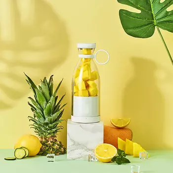 Блендер luazon lbr-04, портативный, 420 мл, 40 вт, акб, белый