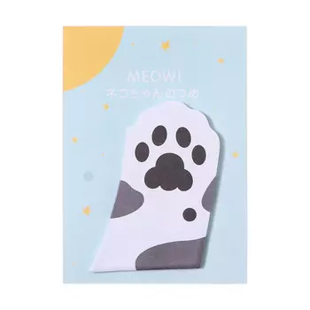 Блок для записей 4575 мм, 30 листов, черно - белая лапка