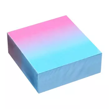 Блок с липким краем 7676 мм, 300 листов, градиент