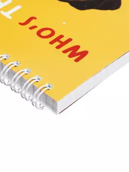 Блокнот а5, 80 листов в клетку, на гребне