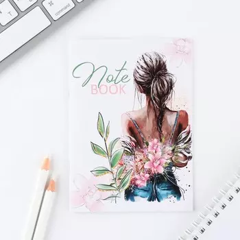 Блокнот а6, 12 листов, в клетку