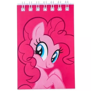 Блокнот а7 32 л, на гребне, my little pony