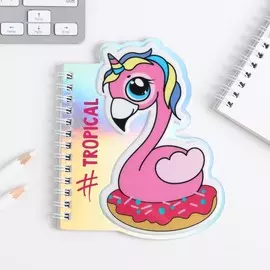 Блокнот с фигурным элементом