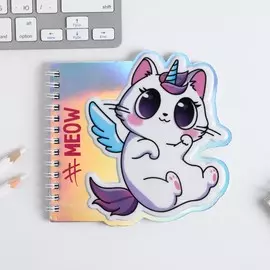 Блокнот с фигурным элементом