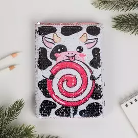 Блокнот с пайетками