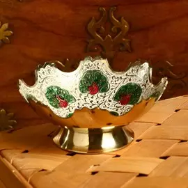 Блюдце латунь