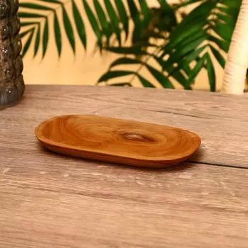 Блюдо, 20102 см, тиковое дерево