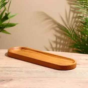 Блюдо, 27112 см, тиковое дерево