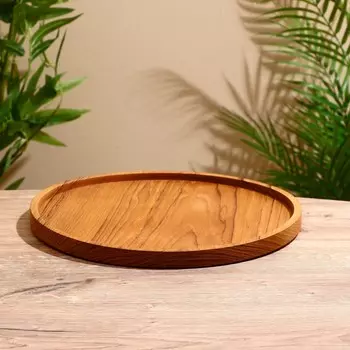 Блюдо, 30302 см, тиковое дерево