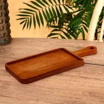 Блюдо, 35151.5 см, тиковое дерево