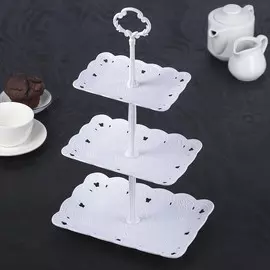 Этажерка для фруктов и десертов доляна