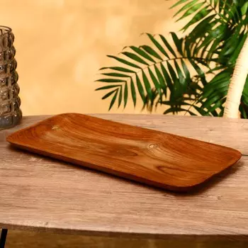 Блюдо, 45202 см, тиковое дерево