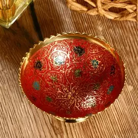 Блюдо латунь