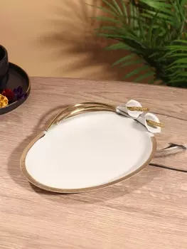 Блюдо сервировочное овальное