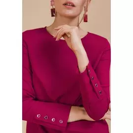 Блузка прямого кроя