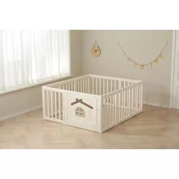 Большой детский игровой манеж Classic Tree House 150 x 130 Camel