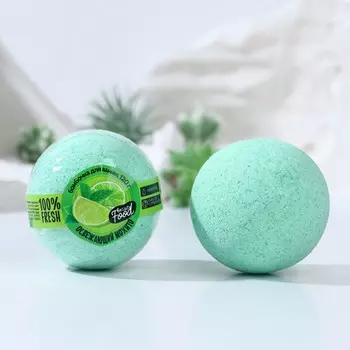 Бомбочка для ванны, 120 г, аромат мохито, beauty food