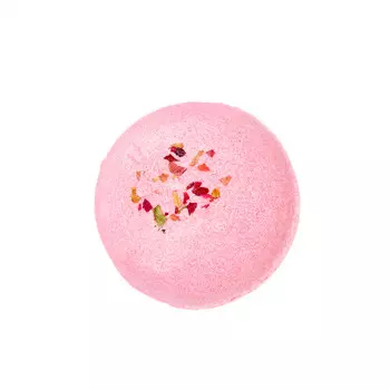Бомбочка для ванны с сухоцветами розы, 110 г